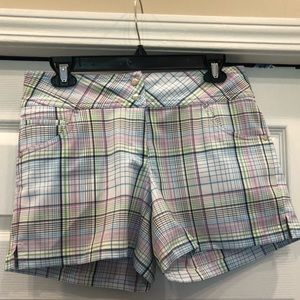 Slazenger Women’s Plaid Golf Shorts